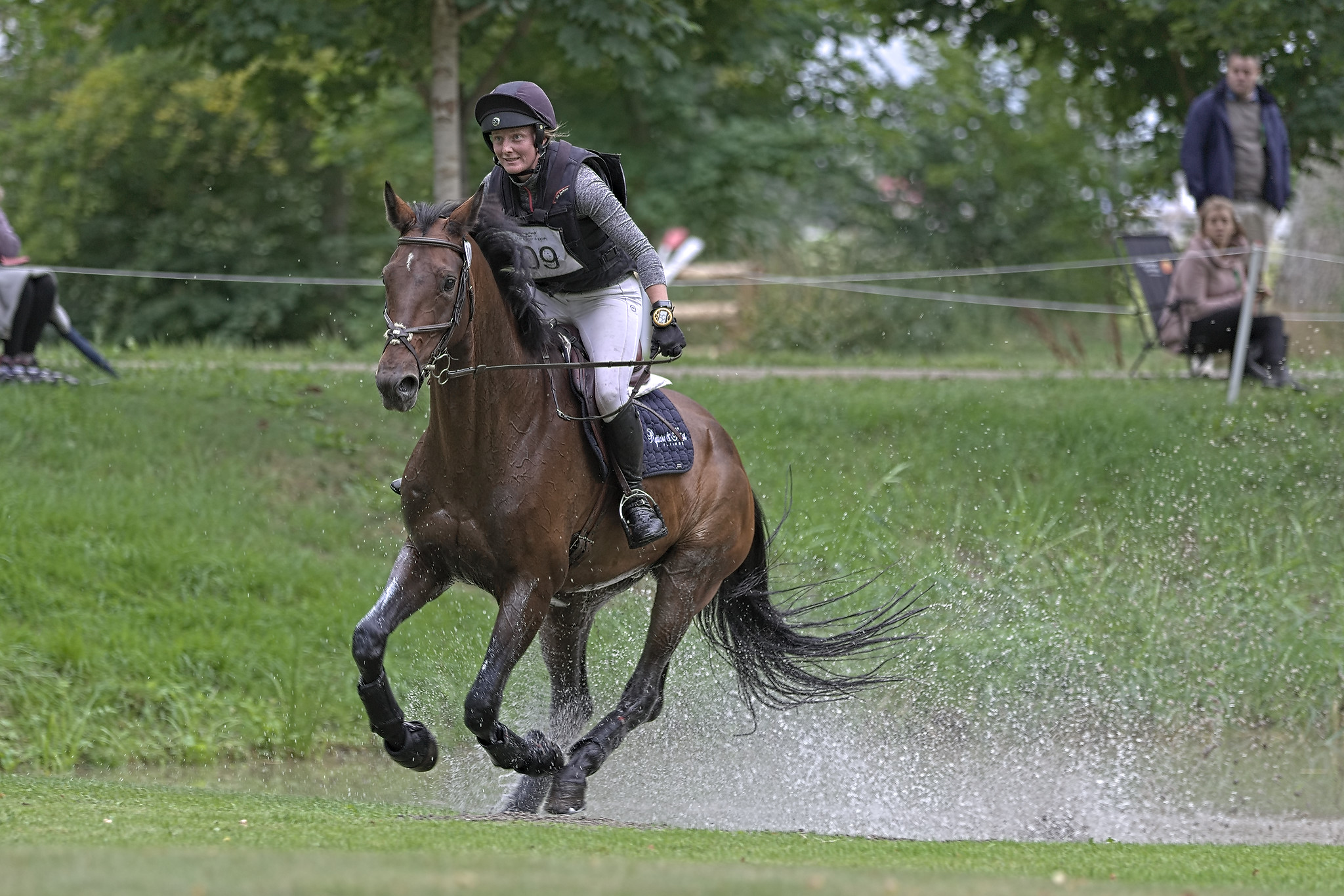 Aminda Ingulfson and Hot Cup VH (SWB) at Segersjö 2020. Photo Jöns Leandersson.